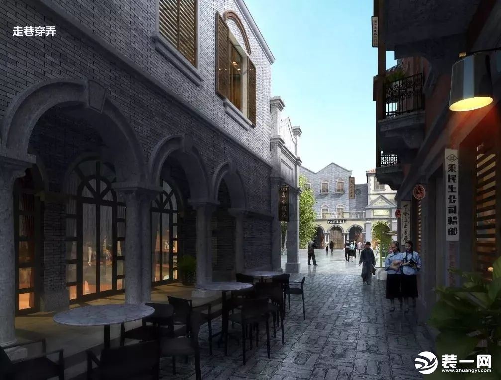 宁波溪口民国风情街2020年试运营 先来看一下效果图!