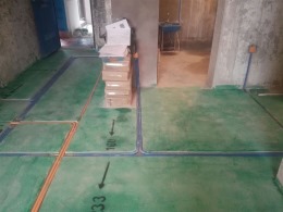 宁波圣都装饰2幢寰宇天下水电验收