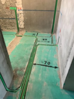 宁波圣都装饰滨江府110㎡水电验收