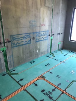 宁波圣都装饰  风华大境128㎡水电验收