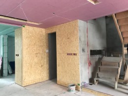 宁波绿地观塘145㎡叠墅泥木验收