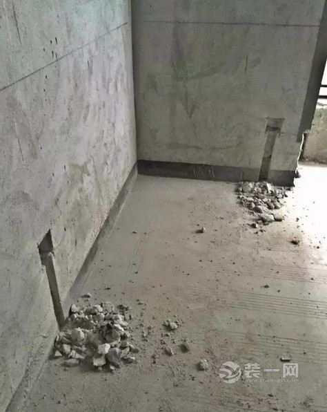 三房一厅一卫一厨二阳台水电改造效果图