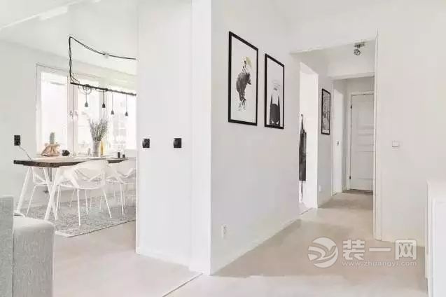 80㎡白色公寓装修设计案例 80㎡白色公寓装修设计效果图
