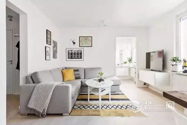 80㎡白色公寓装修设计案例 80㎡白色公寓装修设计效果图